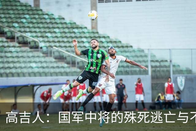 高吉人：国军中将的殊死逃亡与不屈传奇
